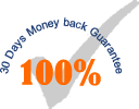 100% moneyback guarantee